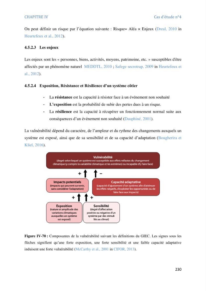 Etude et evaluation de la vulnerabilité des systèmes cotiers dans la région Algéroise: