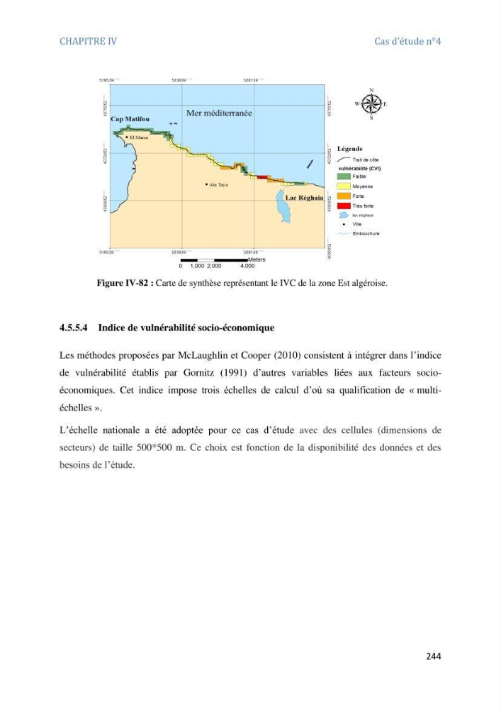 Etude et evaluation de la vulnerabilité des systèmes cotiers dans la région Algéroise: