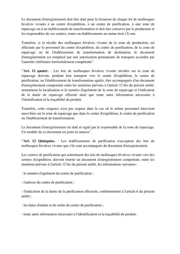 La conchyliculture en Algerie: situation actuelle et perspectives de développement