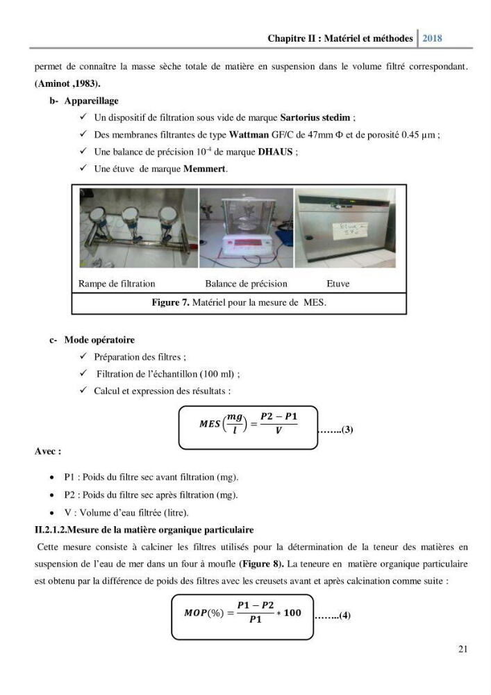 Etude des paramètres physico-chimiques et microbiologiques de l’eau et des sédiments des deux plages Est et Ouest de sidi Fredj.: