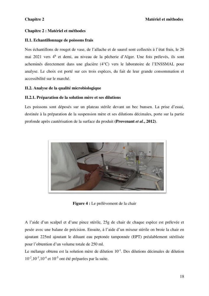 Evaluation de la qualité microbiologique et niveau des éléments trace métaliques dans les poissons comestibles et risque sur la santé de l\'homme