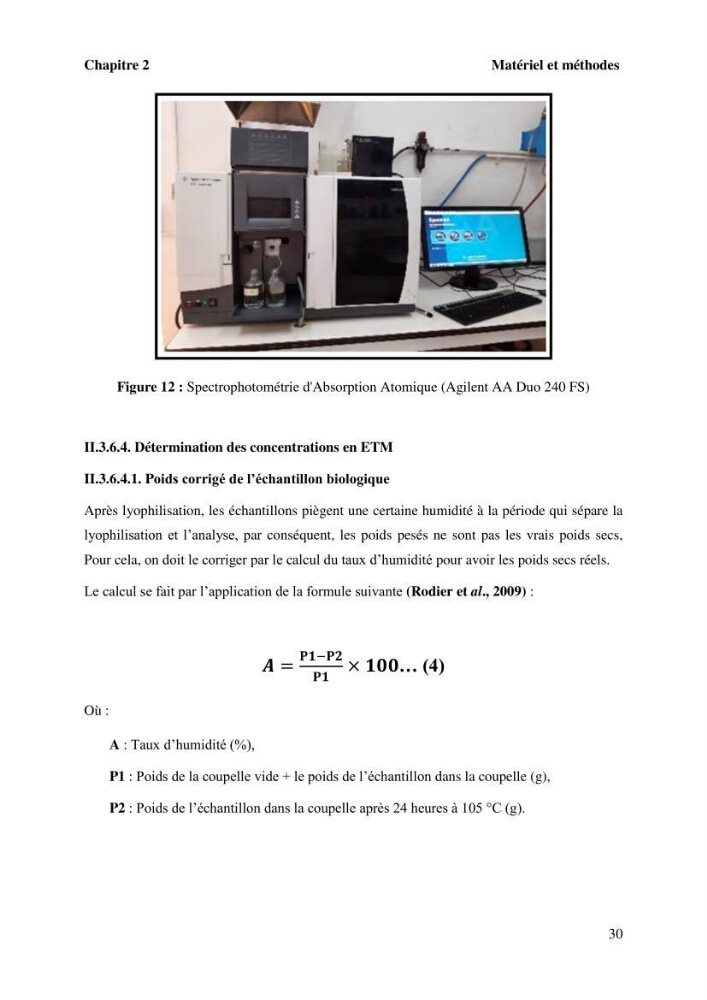 Evaluation de la qualité microbiologique et niveau des éléments trace métaliques dans les poissons comestibles et risque sur la santé de l\'homme