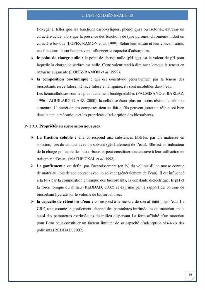 Décoloration de l’eau par adsorption sur une biomasse marine (Les aegagropiles de Posidonia oceanica)