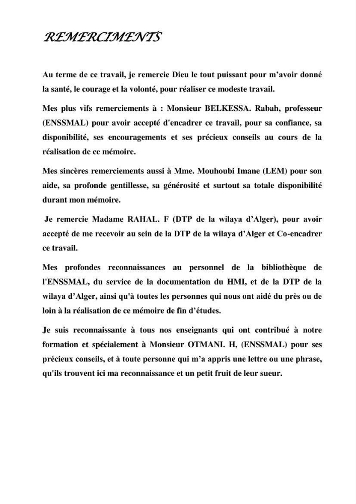 Etude d’impact du port de cap Djinet sur le littoral recours à la modélisation