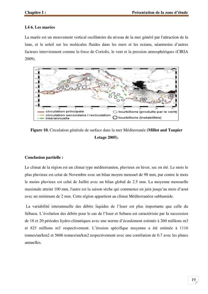 Etude d’impact du port de cap Djinet sur le littoral recours à la modélisation