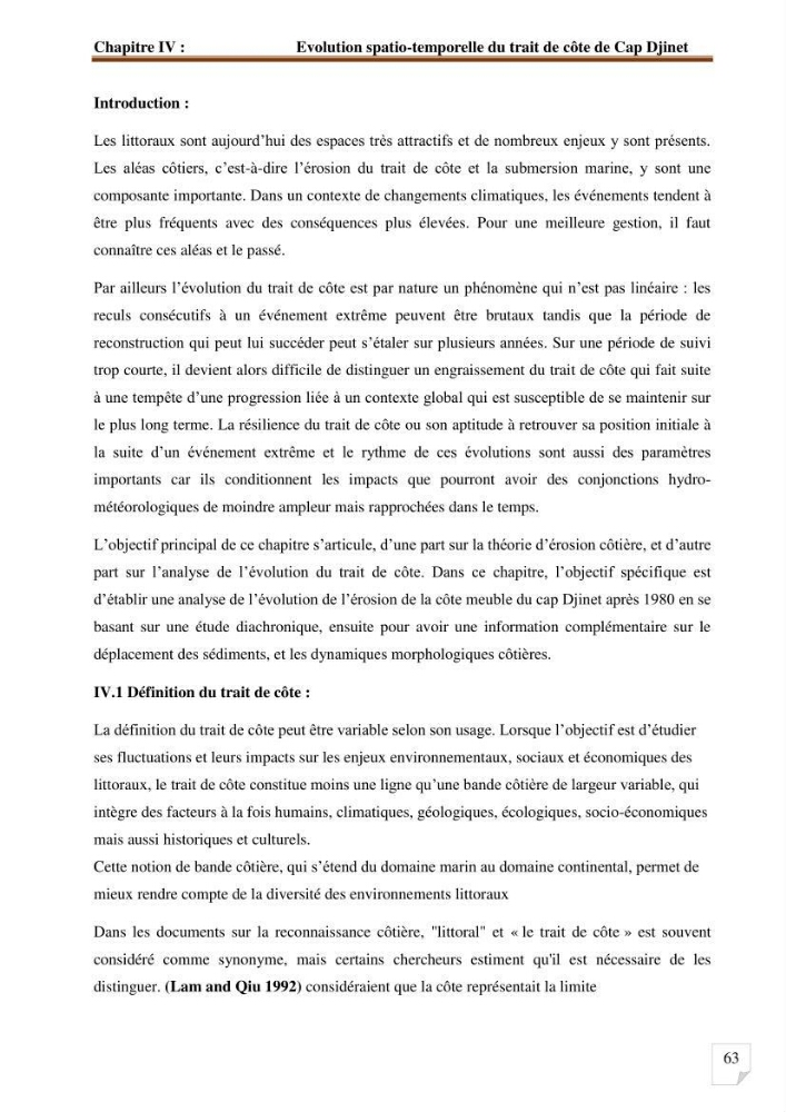 Etude d’impact du port de cap Djinet sur le littoral recours à la modélisation
