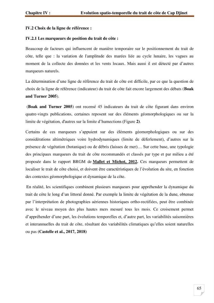 Etude d’impact du port de cap Djinet sur le littoral recours à la modélisation