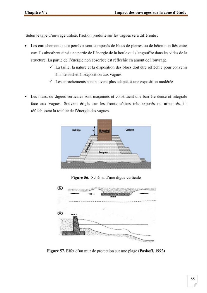 Etude d’impact du port de cap Djinet sur le littoral recours à la modélisation