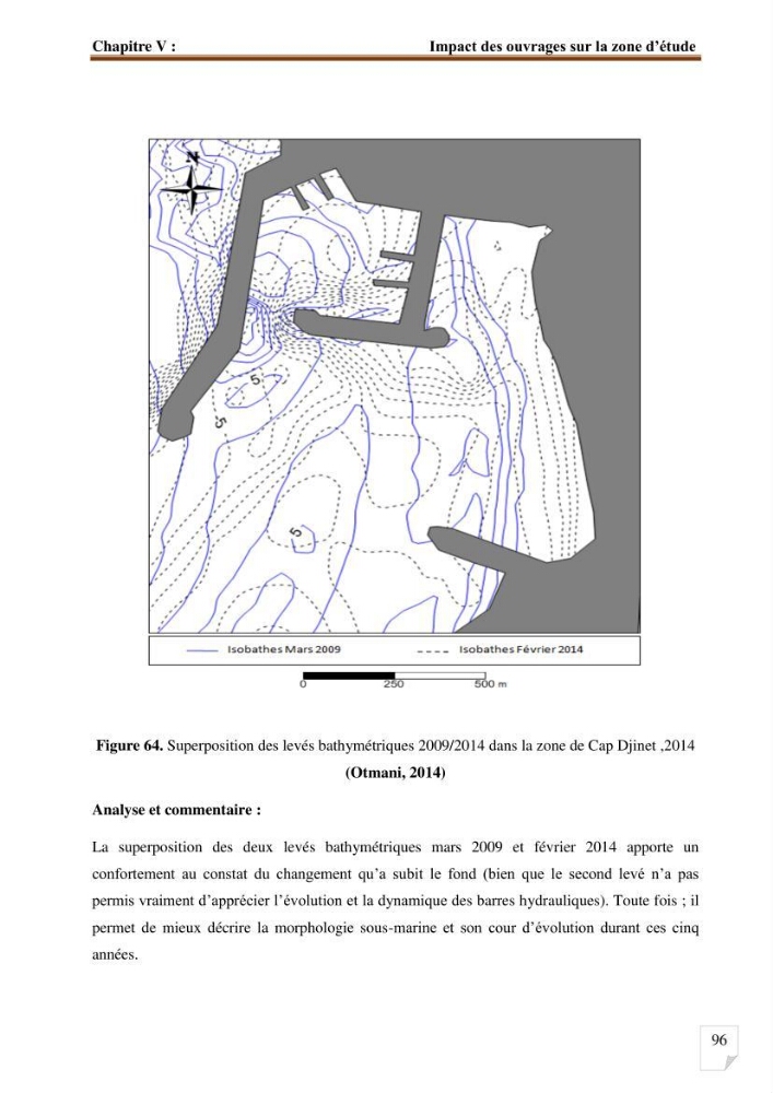 Etude d’impact du port de cap Djinet sur le littoral recours à la modélisation