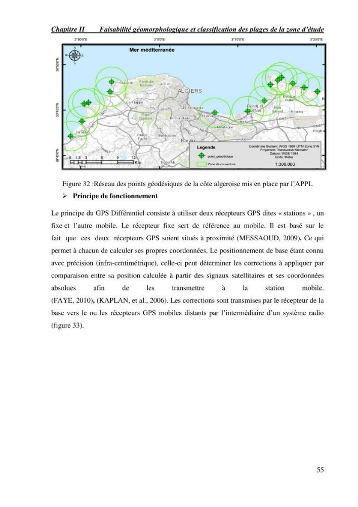 Etude de faisabilité de rechargement artificiel des plages de la côte Ouest-Algéroise: