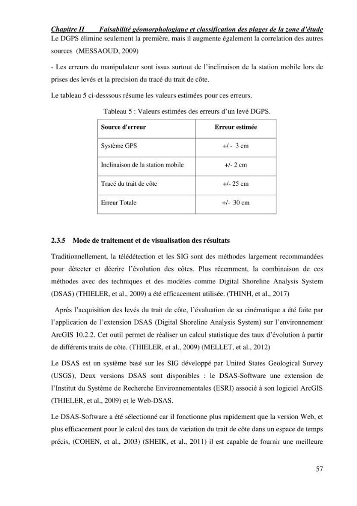 Etude de faisabilité de rechargement artificiel des plages de la côte Ouest-Algéroise: