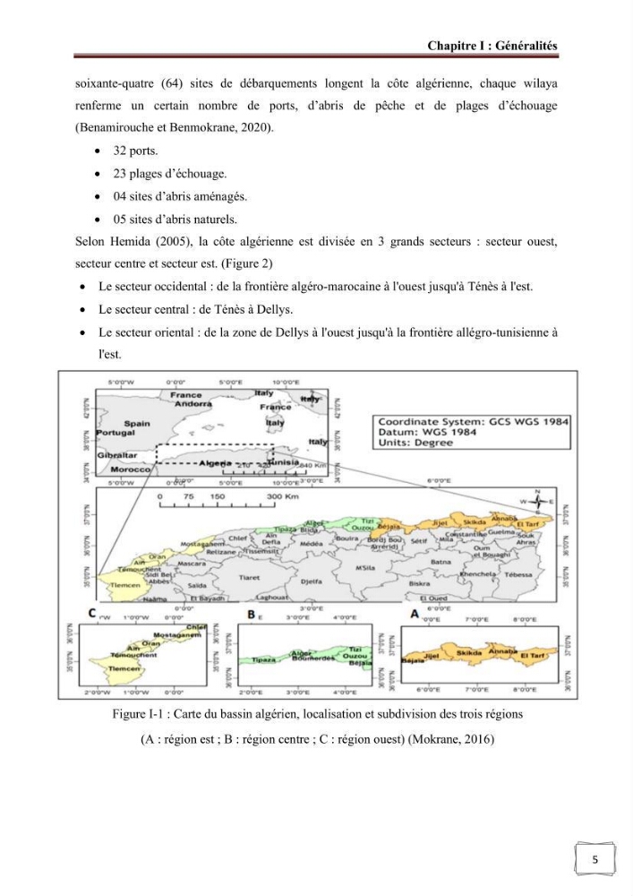 Analyse cartographique de l’influence des facteurs environnementaux sur la pêcherie algérienne de petits pélagiques côtiers