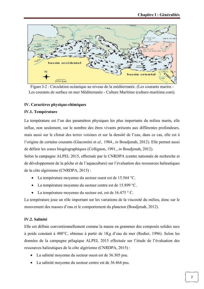 Analyse cartographique de l’influence des facteurs environnementaux sur la pêcherie algérienne de petits pélagiques côtiers