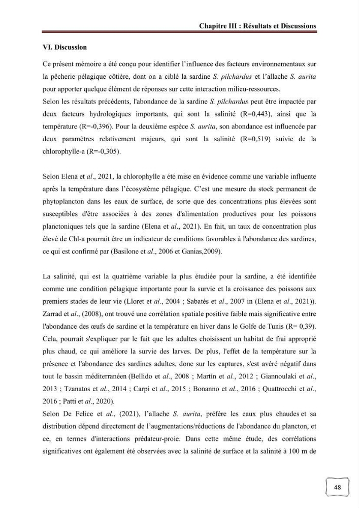 Analyse cartographique de l’influence des facteurs environnementaux sur la pêcherie algérienne de petits pélagiques côtiers