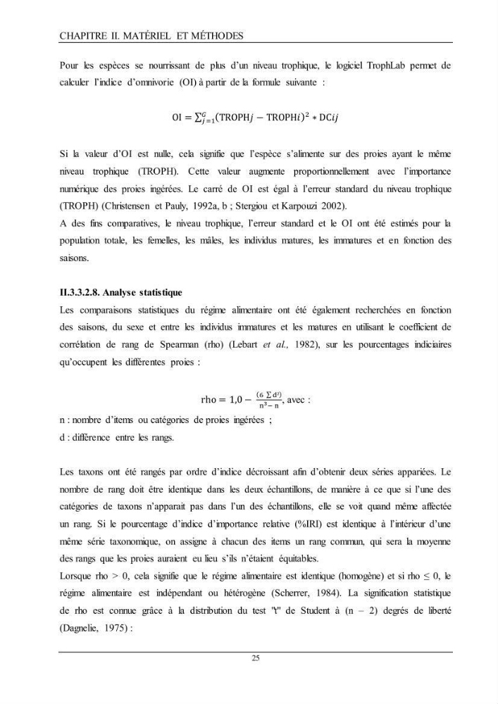 L’étude de la biométrie et du régime alimentaire de ladorade grise Spondyliosoma cantharus (Linnaeus, 1758) (Téléostéens, Sparidae) dans la région centre du bassin
