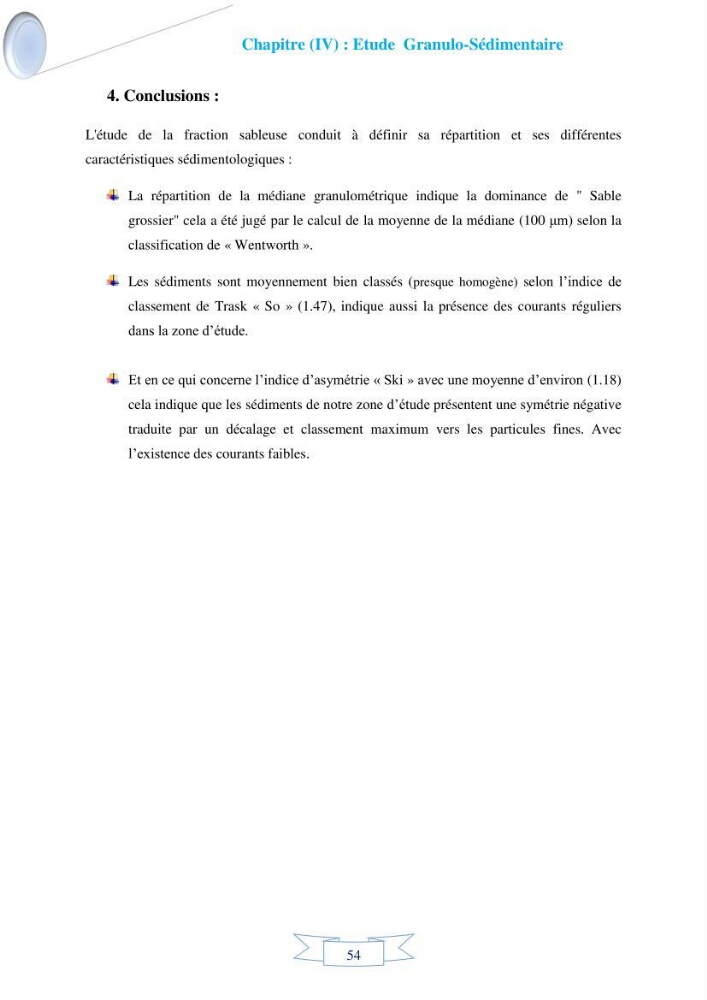 Impact de l’élévation de niveau de la mer et des tempêtes sur l’évolution morpho dynamique de la région Est de la baie d’Alger : simulation numérique des processus hydro-sédimentaires.