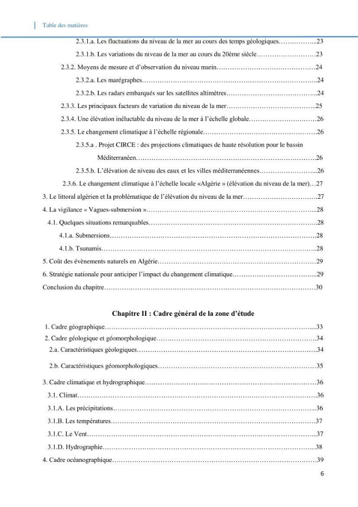 Etude d\'impact du rechauffement climatique sur le littoral et adaptation des ouvrages maritimes