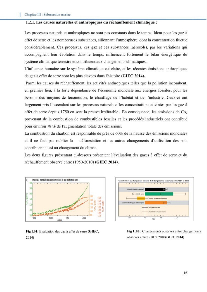 Etude d\'impact du rechauffement climatique sur le littoral et adaptation des ouvrages maritimes
