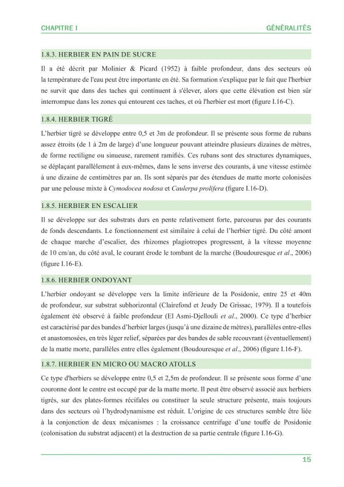 Contribution à l\'étude de l\'état écologique des herbiers à phanérogames marines ( Posidonia Oceanica ) : au niveau de la plage ouest de Sidi-Fredj