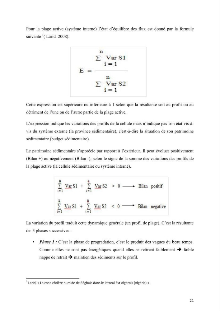 Aménagement du littoral 2 (Aménagement des sites côtiers)