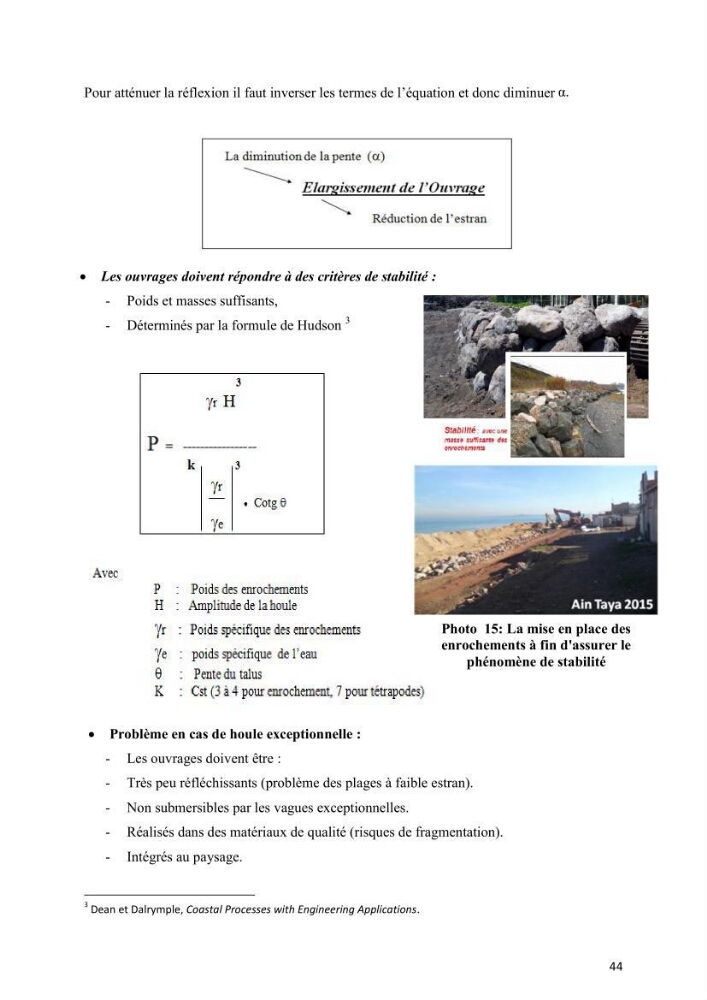 Aménagement du littoral 2 (Aménagement des sites côtiers)