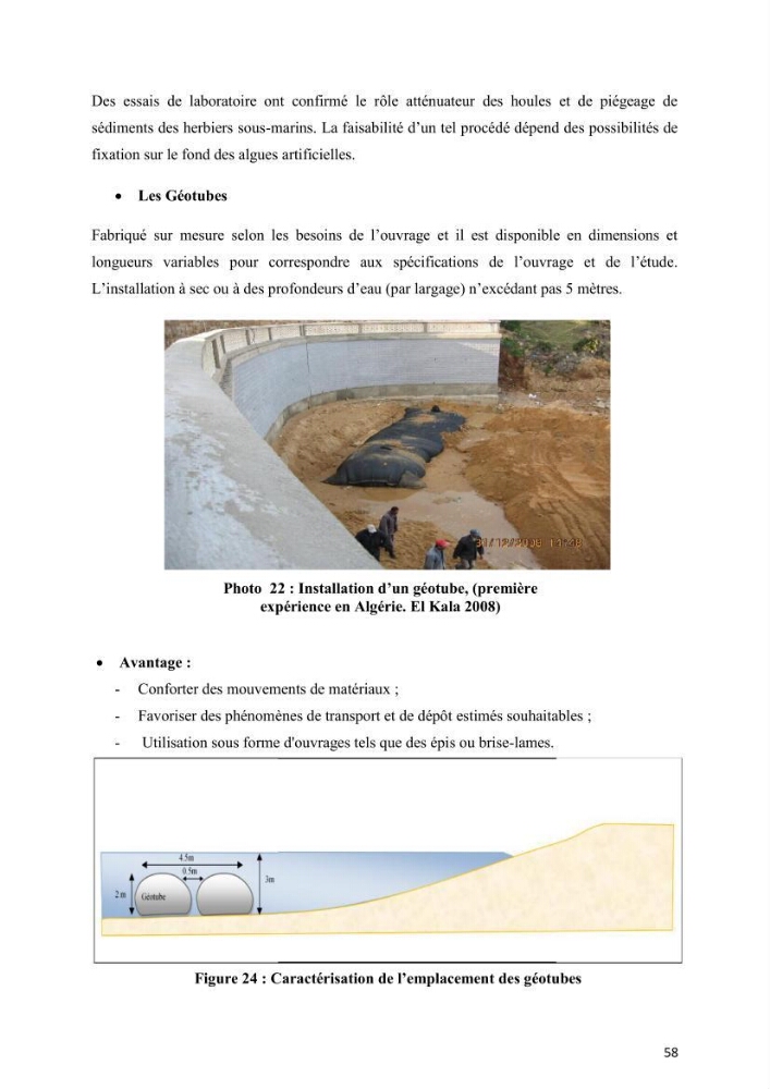 Aménagement du littoral 2 (Aménagement des sites côtiers)