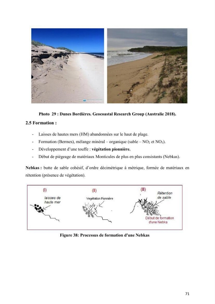 Aménagement du littoral 2 (Aménagement des sites côtiers)