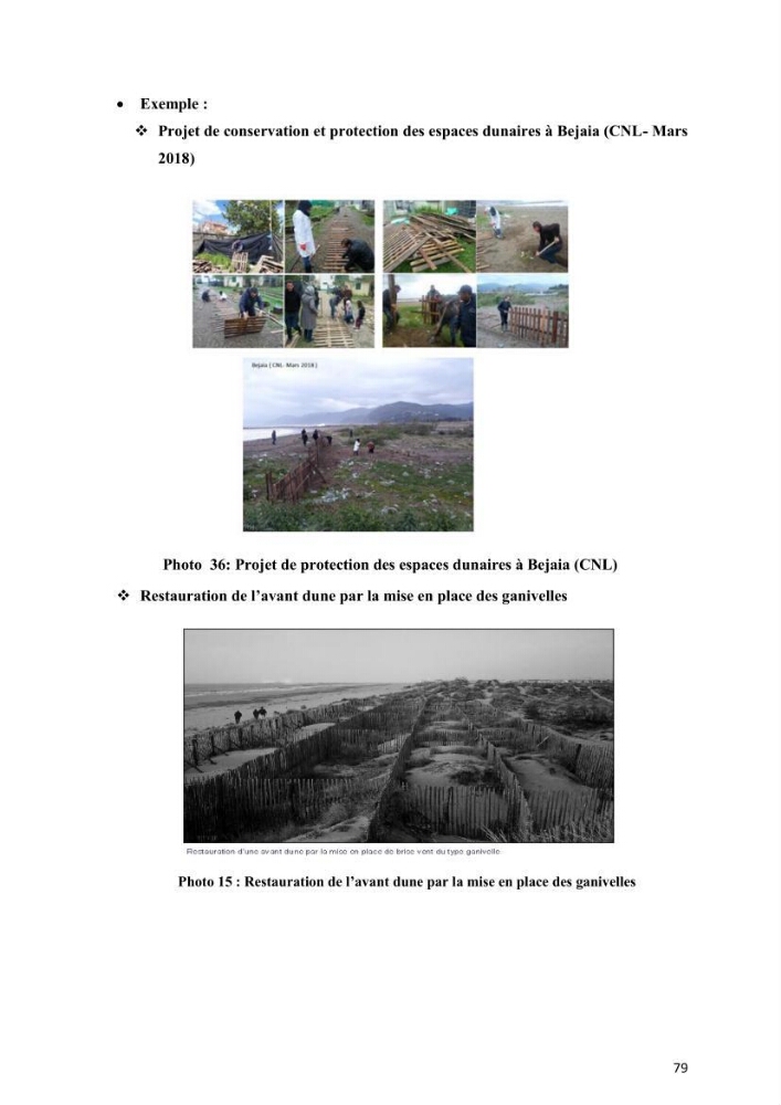 Aménagement du littoral 2 (Aménagement des sites côtiers)