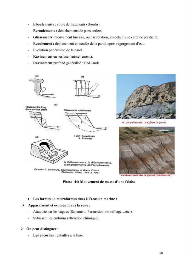 Aménagement du littoral 2 (Aménagement des sites côtiers)