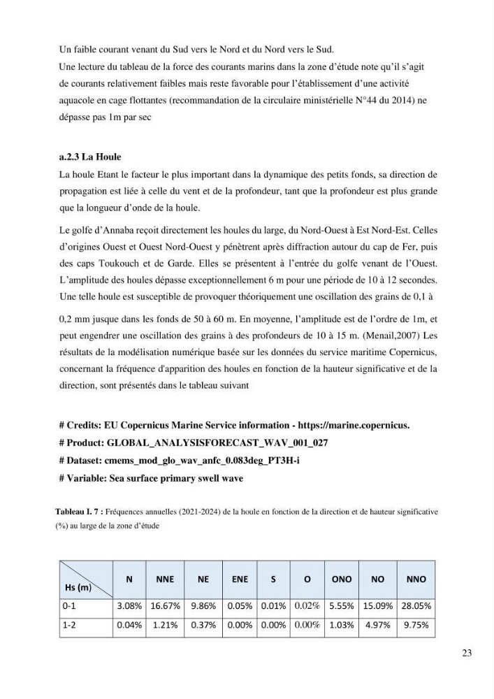 Projet de création d\'une ferme aquacole marine de Dicentrarchus labrax Loup et Daurade Sparus aurata