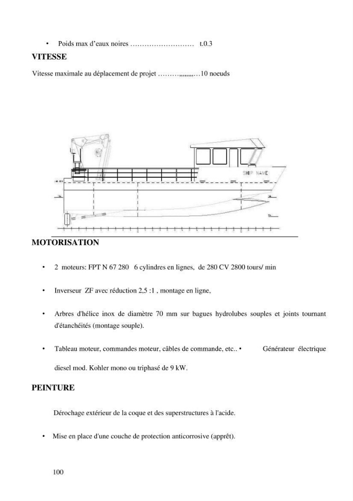 Projet de création d\'une ferme aquacole marine de Dicentrarchus labrax Loup et Daurade Sparus aurata