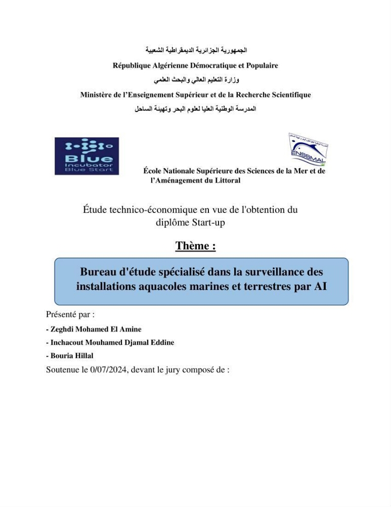 Etude de la croissance d\'Artémia dans differente conditions d\'aliments
