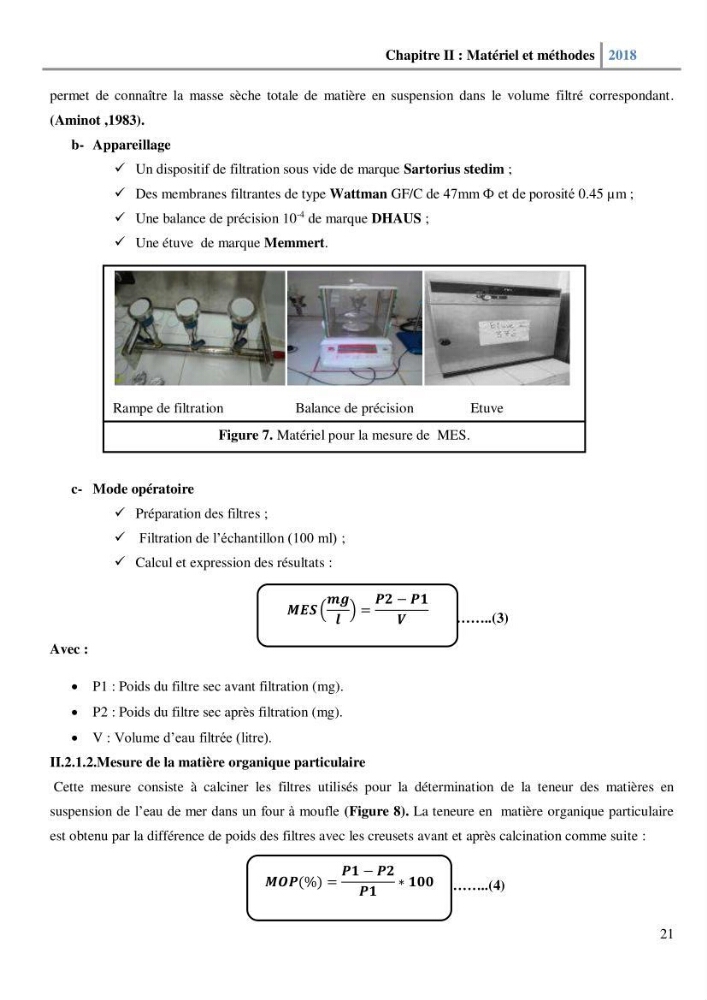 Etude des paramètres physico-chimiques et microbiologiques de l’eau et des sédiments des deux plages Est et Ouest de sidi Fredj.
