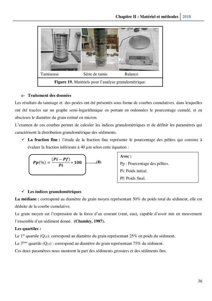 Etude des paramètres physico-chimiques et microbiologiques de l’eau et des sédiments des deux plages Est et Ouest de sidi Fredj.