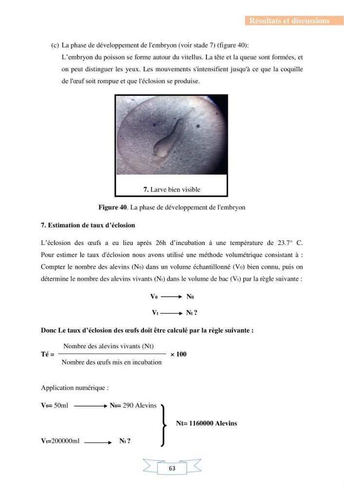 Reproduction artificielle et alevinage des carpes chinoises Hypophthalmichtys molitrix ( Valencienne, 1844) et Aristichtys nobilis (Richardson,1845).: