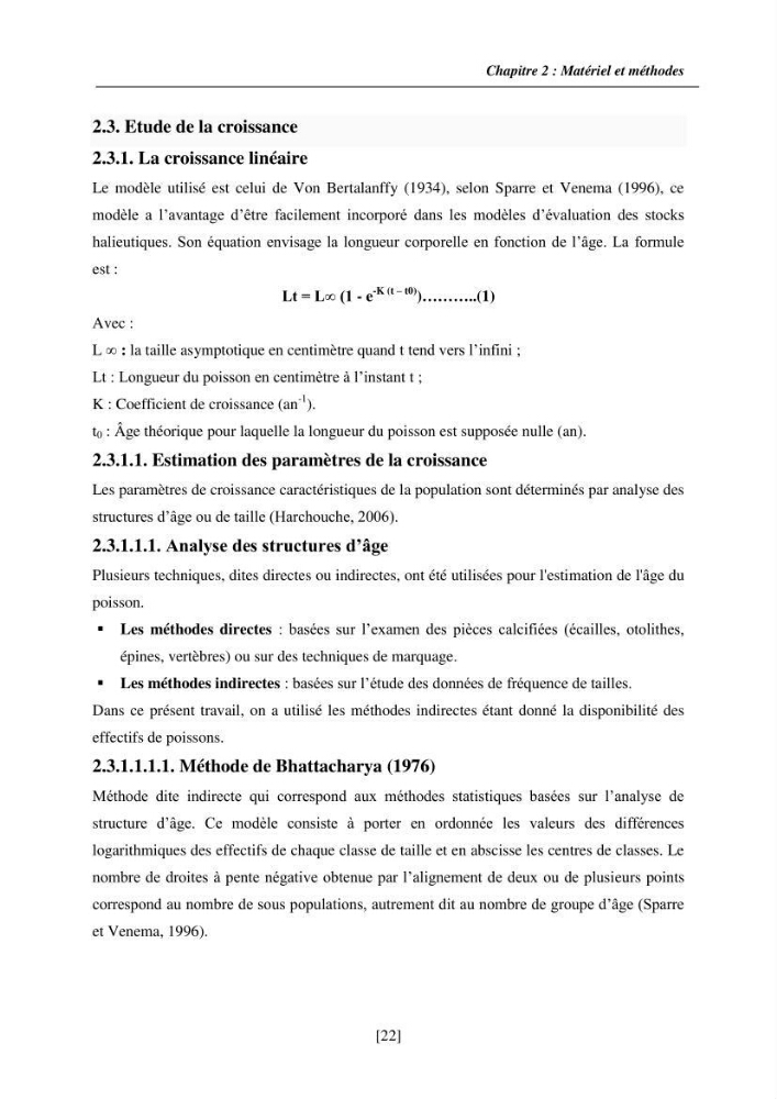 Etude de la croissance, de la reproduction et de la fécondité du rouget de vase Mullus barbatus (Linnaeus, 1758), dans le secteur Centre d\'Algérie.: