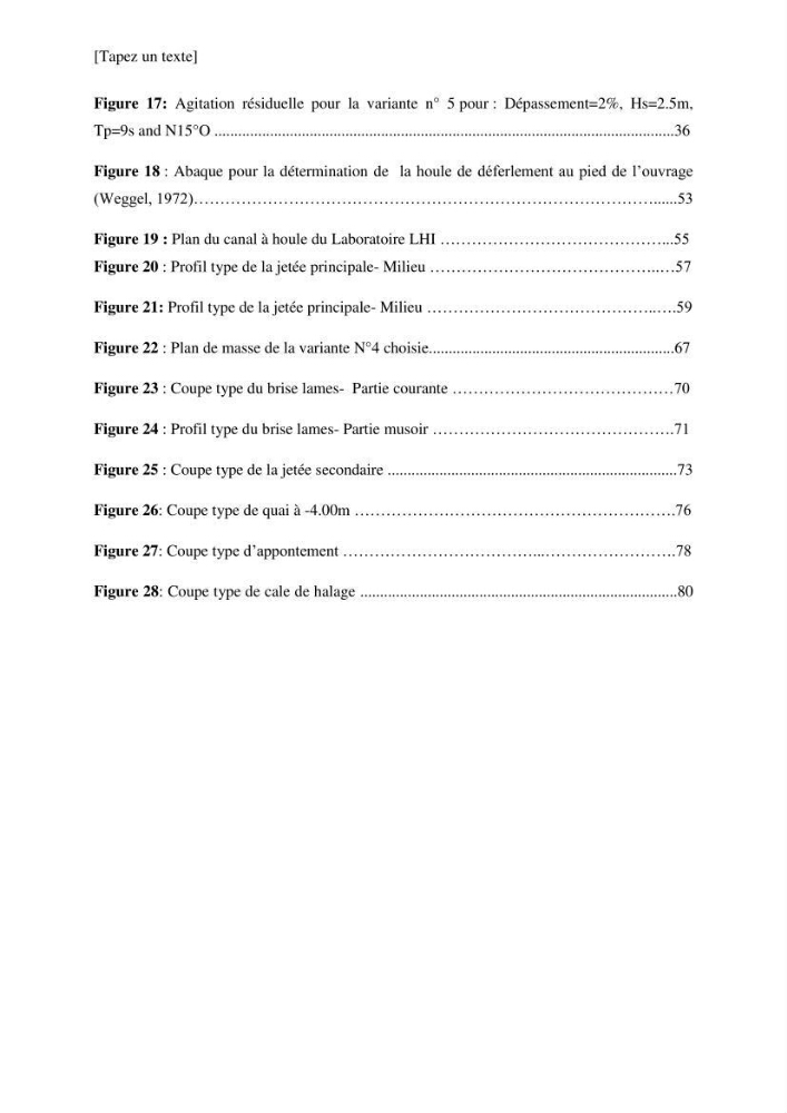 Etude de l\'aménagement de l\'ancien port de pêche d\'El Kala en port de pêche de plaisance.