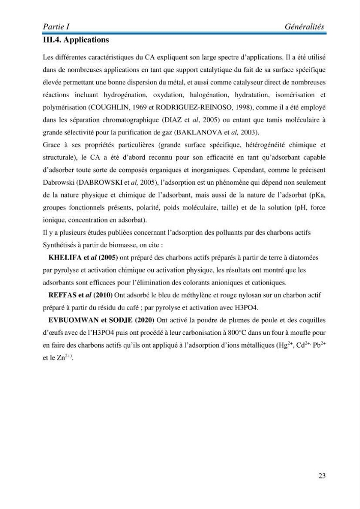 Elaboration d\'un adsorbant à partir des coproduits de la mer: application à la rétention des colorants textiles
