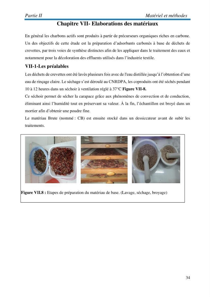 Elaboration d\'un adsorbant à partir des coproduits de la mer: application à la rétention des colorants textiles