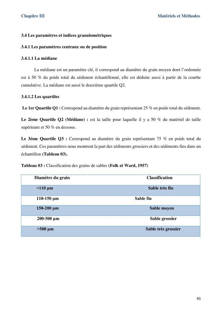 Les paramètres physicochimiques dans l’eau de mer et le sédiment de la plage Ouest de Sidi Fredj: