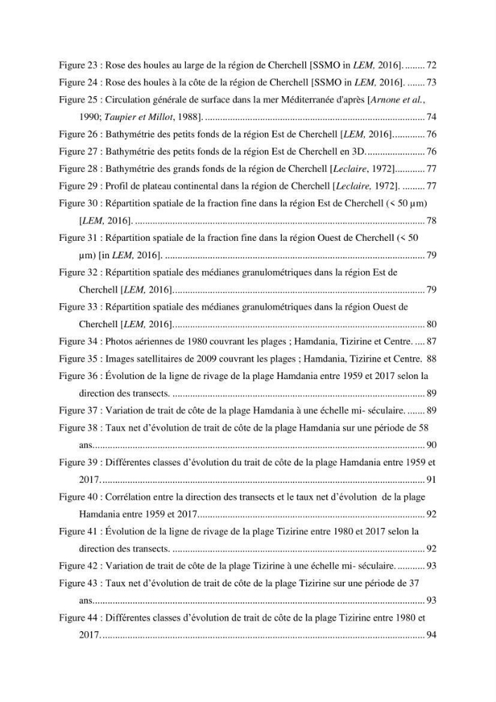 Utilisation de la géomatique pour l’étude des risques côtiers dans la zone centre Algérienne (littoral de Cherchell):