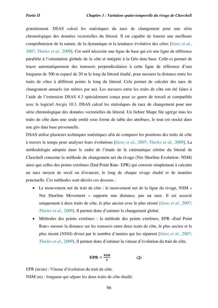 Utilisation de la géomatique pour l’étude des risques côtiers dans la zone centre Algérienne (littoral de Cherchell):