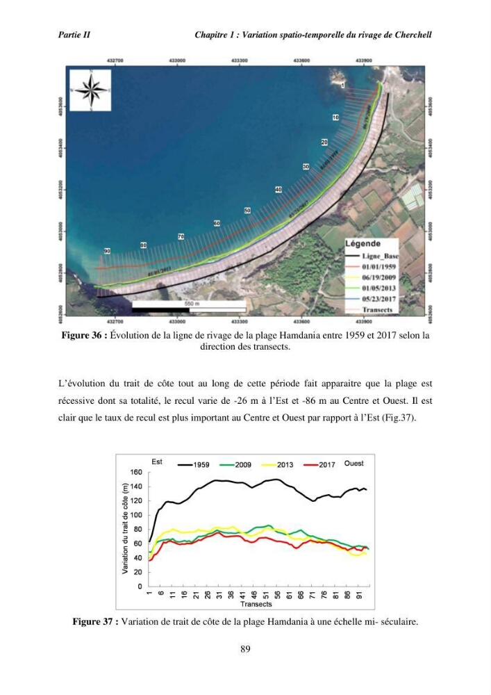 Utilisation de la géomatique pour l’étude des risques côtiers dans la zone centre Algérienne (littoral de Cherchell):
