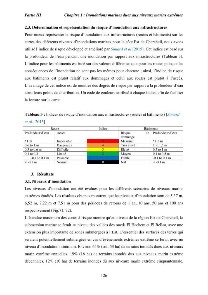 Utilisation de la géomatique pour l’étude des risques côtiers dans la zone centre Algérienne (littoral de Cherchell):