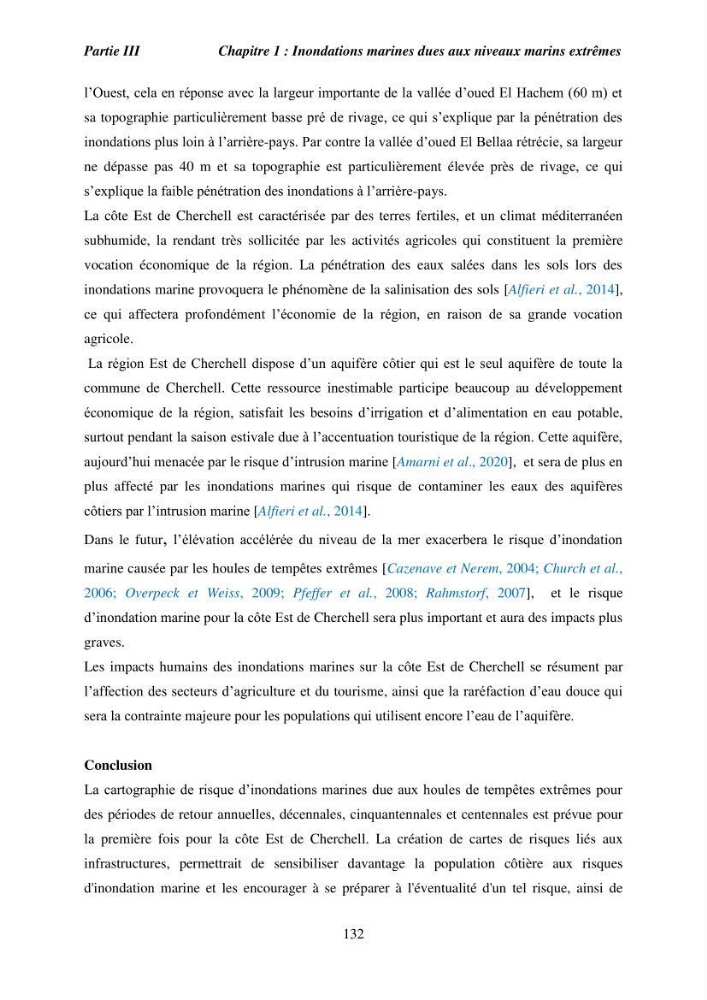 Utilisation de la géomatique pour l’étude des risques côtiers dans la zone centre Algérienne (littoral de Cherchell):