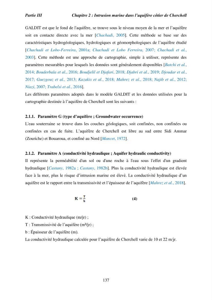 Utilisation de la géomatique pour l’étude des risques côtiers dans la zone centre Algérienne (littoral de Cherchell):