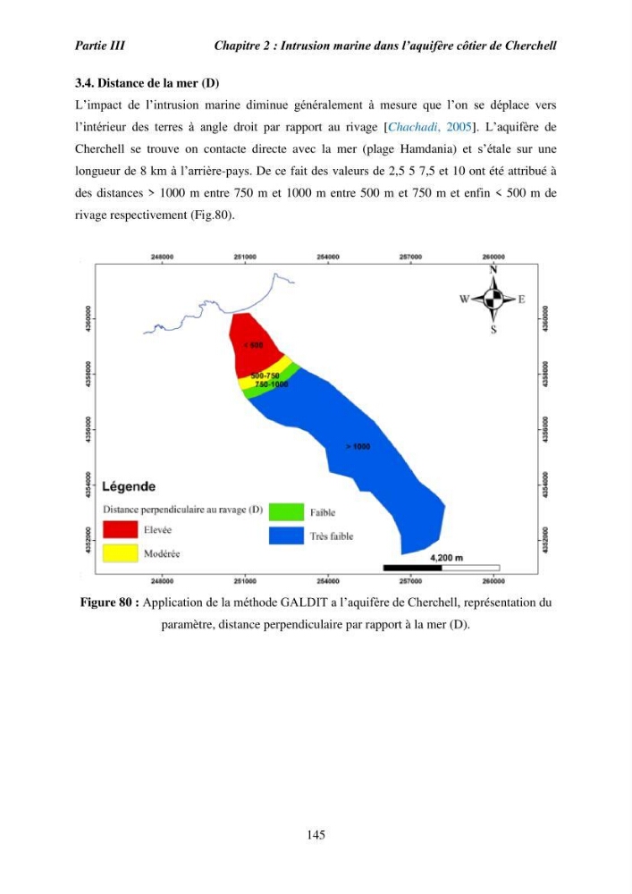 Utilisation de la géomatique pour l’étude des risques côtiers dans la zone centre Algérienne (littoral de Cherchell):