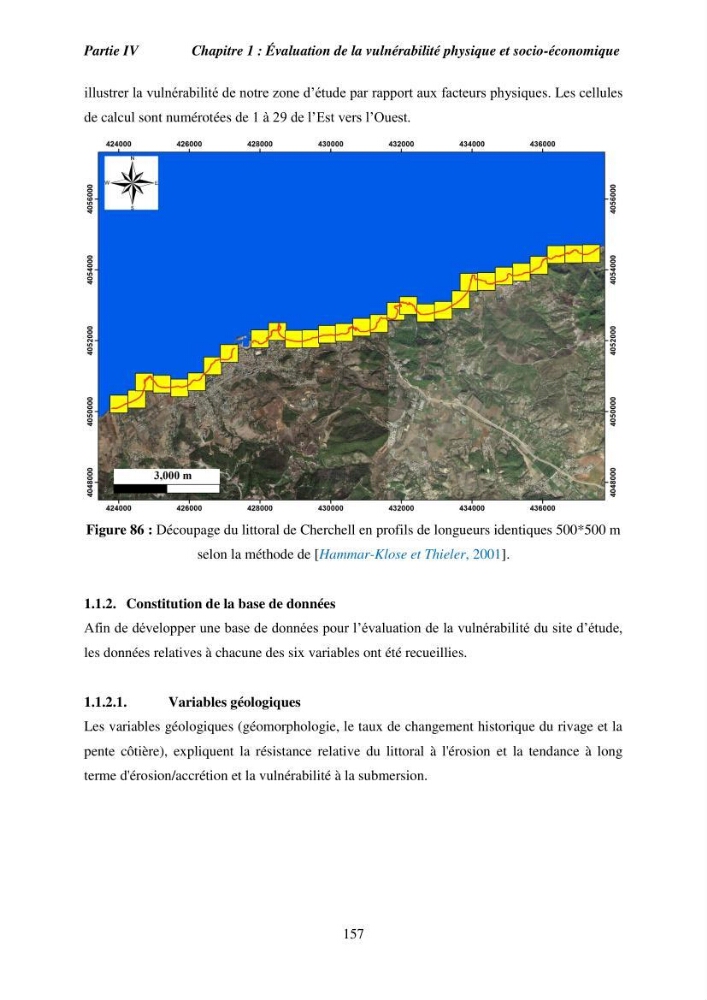 Utilisation de la géomatique pour l’étude des risques côtiers dans la zone centre Algérienne (littoral de Cherchell):