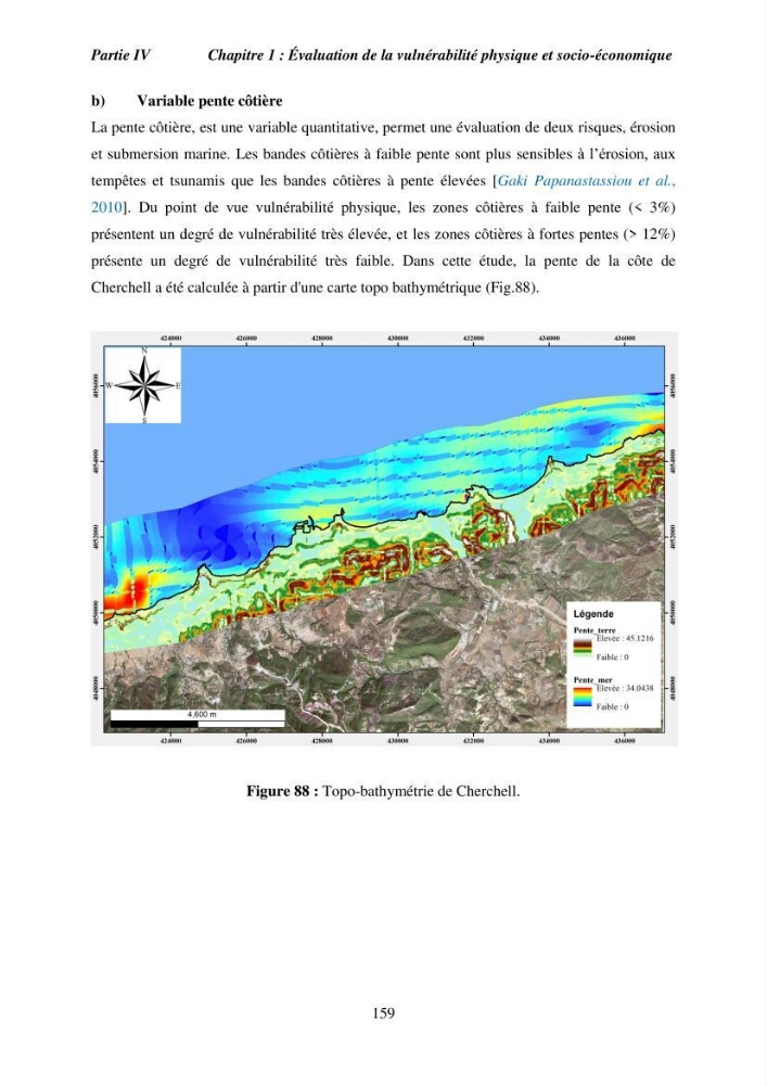 Utilisation de la géomatique pour l’étude des risques côtiers dans la zone centre Algérienne (littoral de Cherchell):