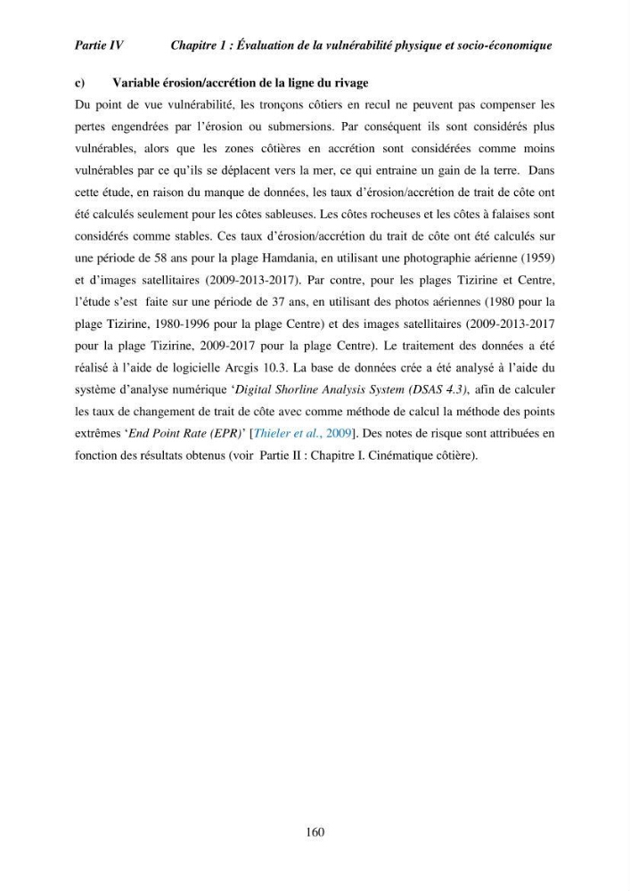Utilisation de la géomatique pour l’étude des risques côtiers dans la zone centre Algérienne (littoral de Cherchell):